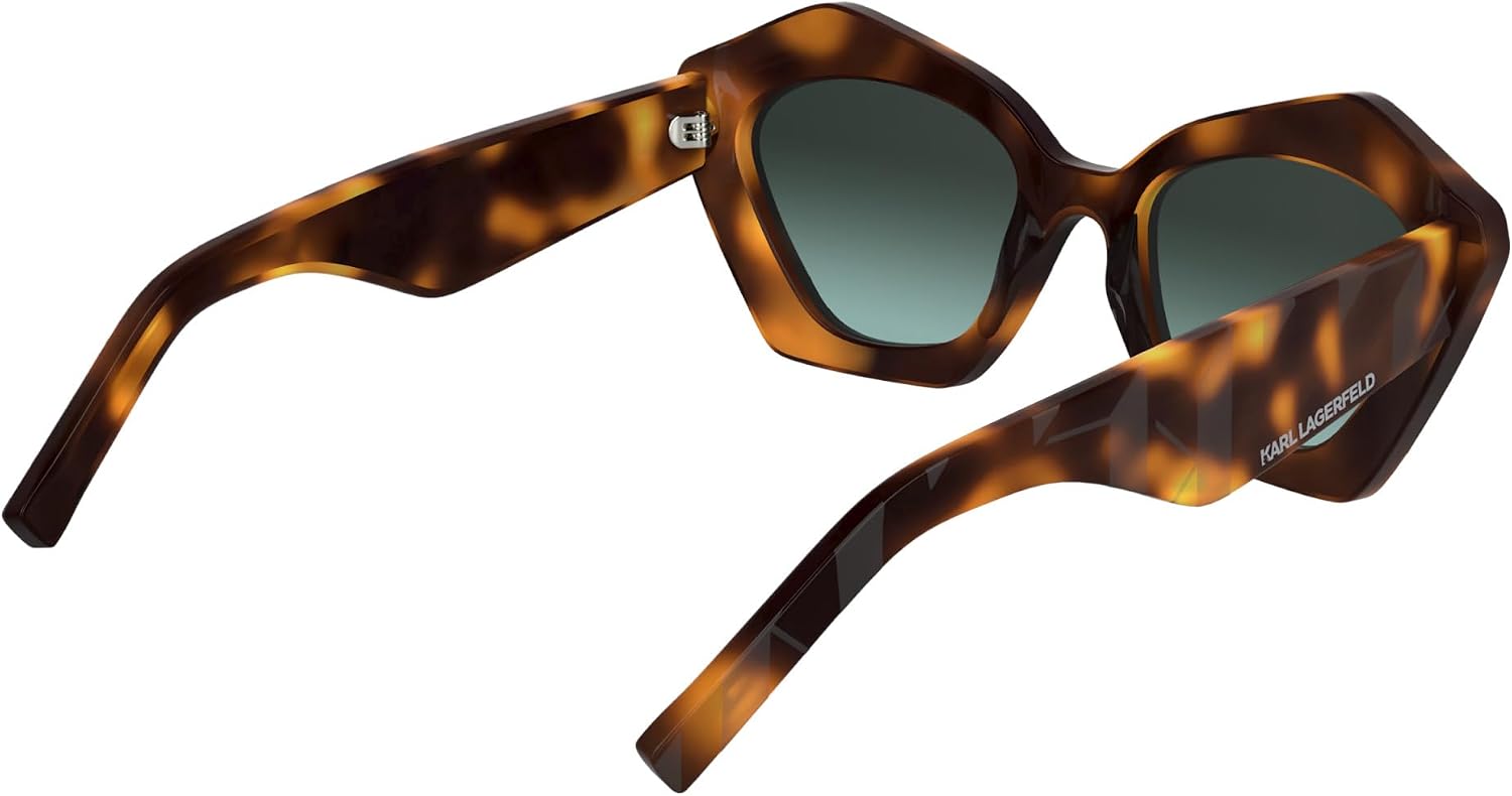 Detalle de Lunettes femme KARL LAGERFELD KL6199S (taille M) – monture géométrique en acétate