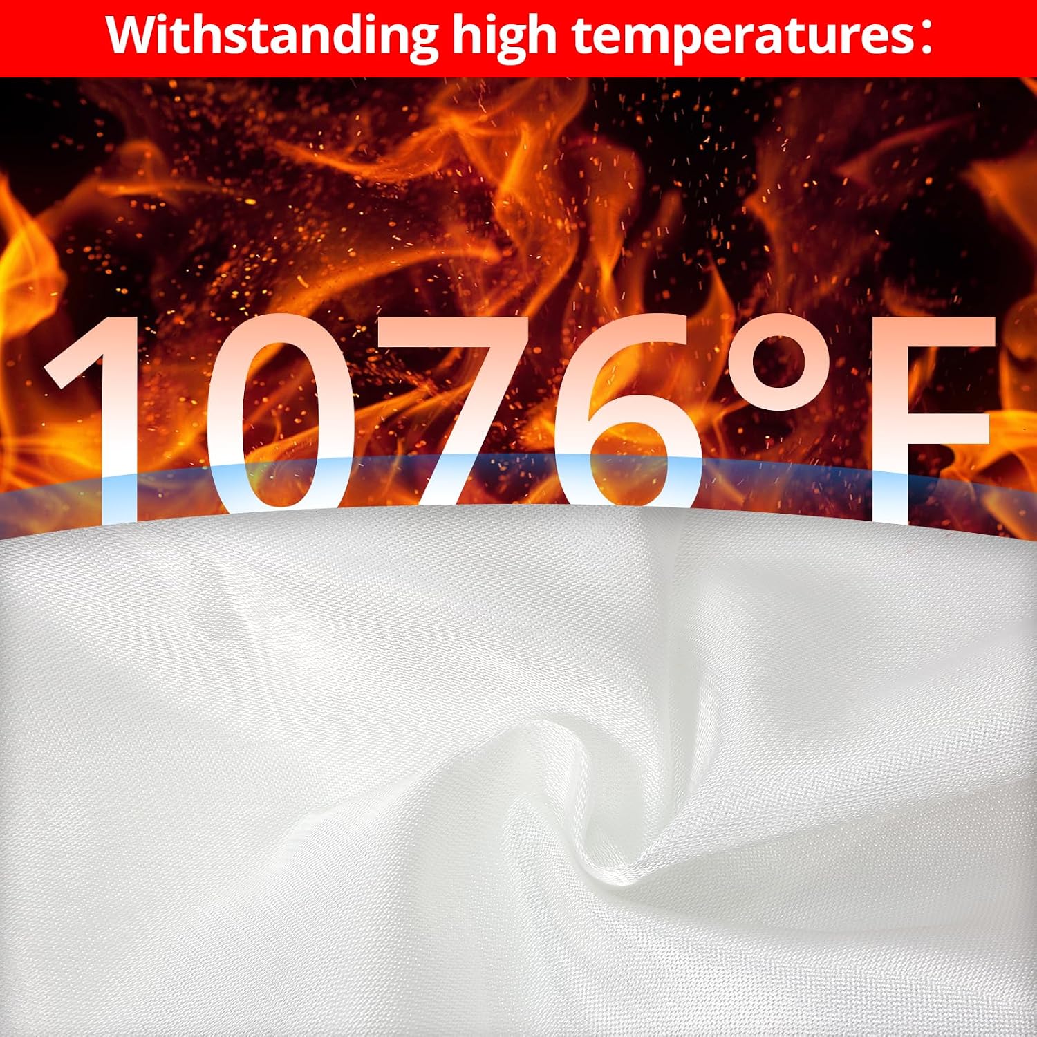 Detalle 2 de SecuCaptain Fire Blanket 12-Pack