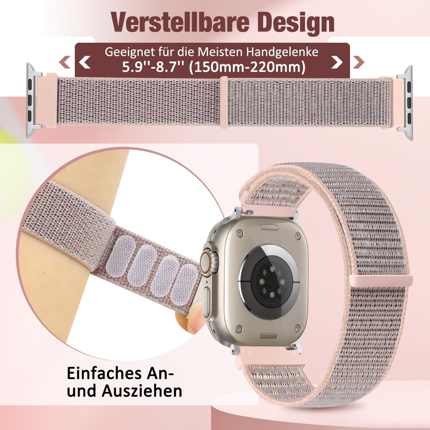 Thumbnail 3 de enkic Nylon Armband für Apple Watch