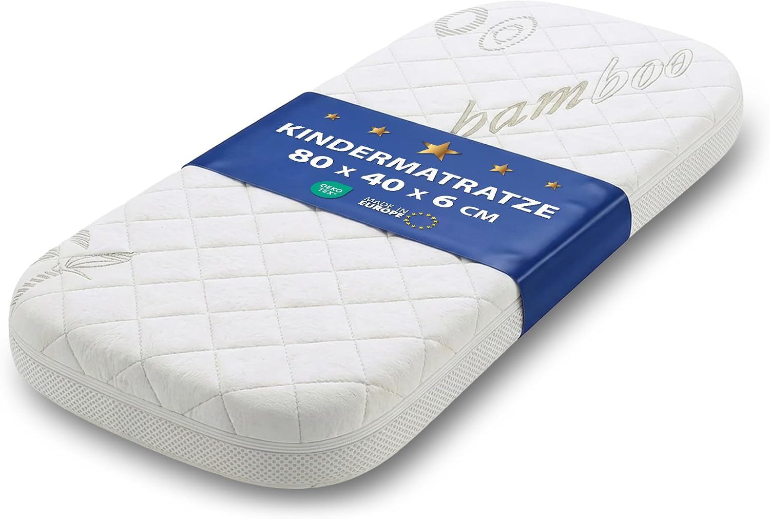 Thumbnail 6 de Totsy Baby madrass 75 × 35 cm för liggdel med bambuöverdrag