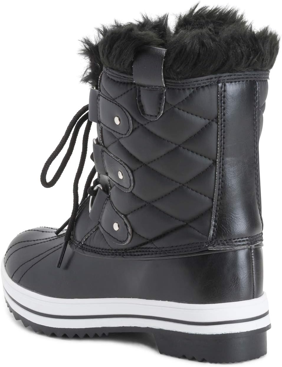 Detalle 1 de Polar Bottes hiver matelassées canard, fourrure