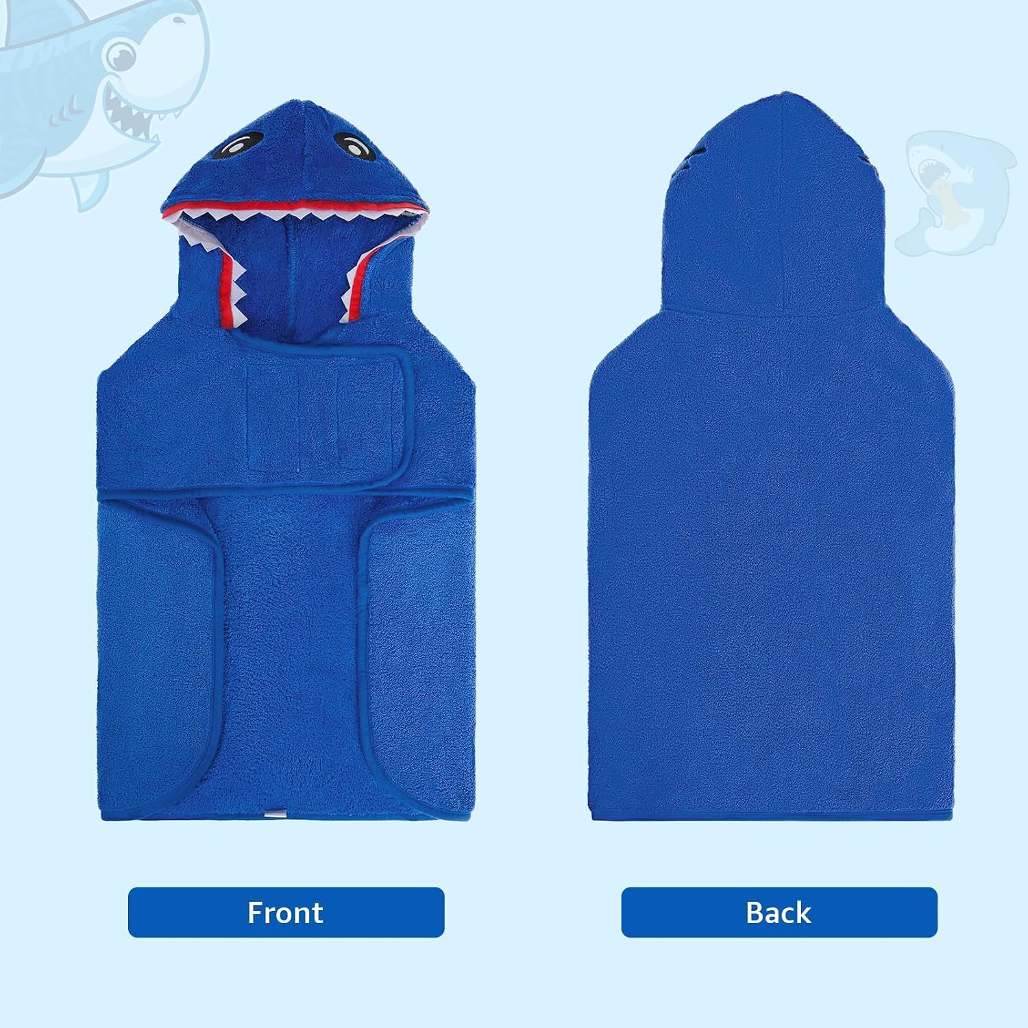 Thumbnail 6 de SCENEREAL Dog Bathrobe, Microfiber