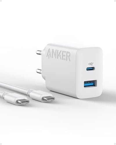 Detalle de Anker Caricatore iPhone 20 W USB C rapido da parete: potenza, compatibilità e praticità in viaggio