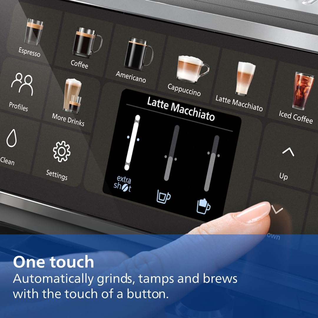 Detalle de Philips 5500 Series EP5544/94 Fully Automatic Espresso Machine with LatteGo