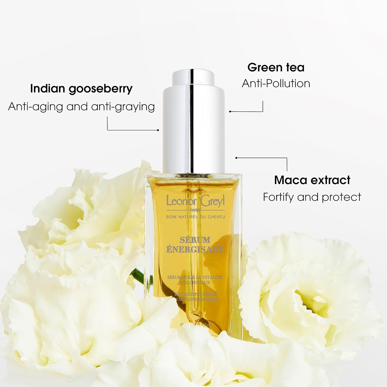 Detalle 2 de Leonor Greyl Sérum Énergisant – Leave-In Scalp Serum for Hair Vitality