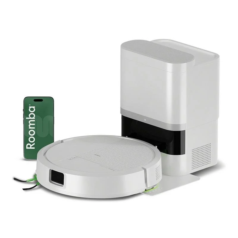 Detalle de Robot Aspirador y Fregasuelos iRobot 115 Combo + Autovaciado: mapeo, autovaciado y 250 minutos de autonomía