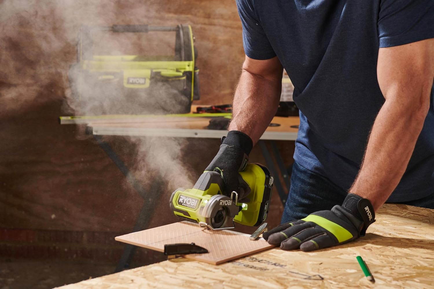 Thumbnail 4 de Ryobi RCT18BL-0 18V ONE+ brushless cordless cutting tool (bare tool)