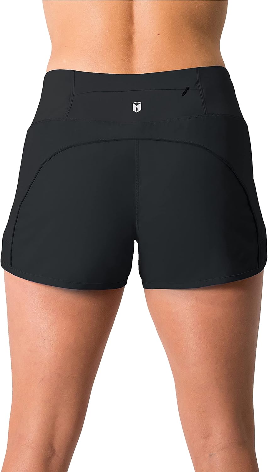 Thumbnail 3 de Tough Mode Women’s 3" Lightweight Running & WOD Volleyball Shorts with Mesh Liner and Zip Pocket