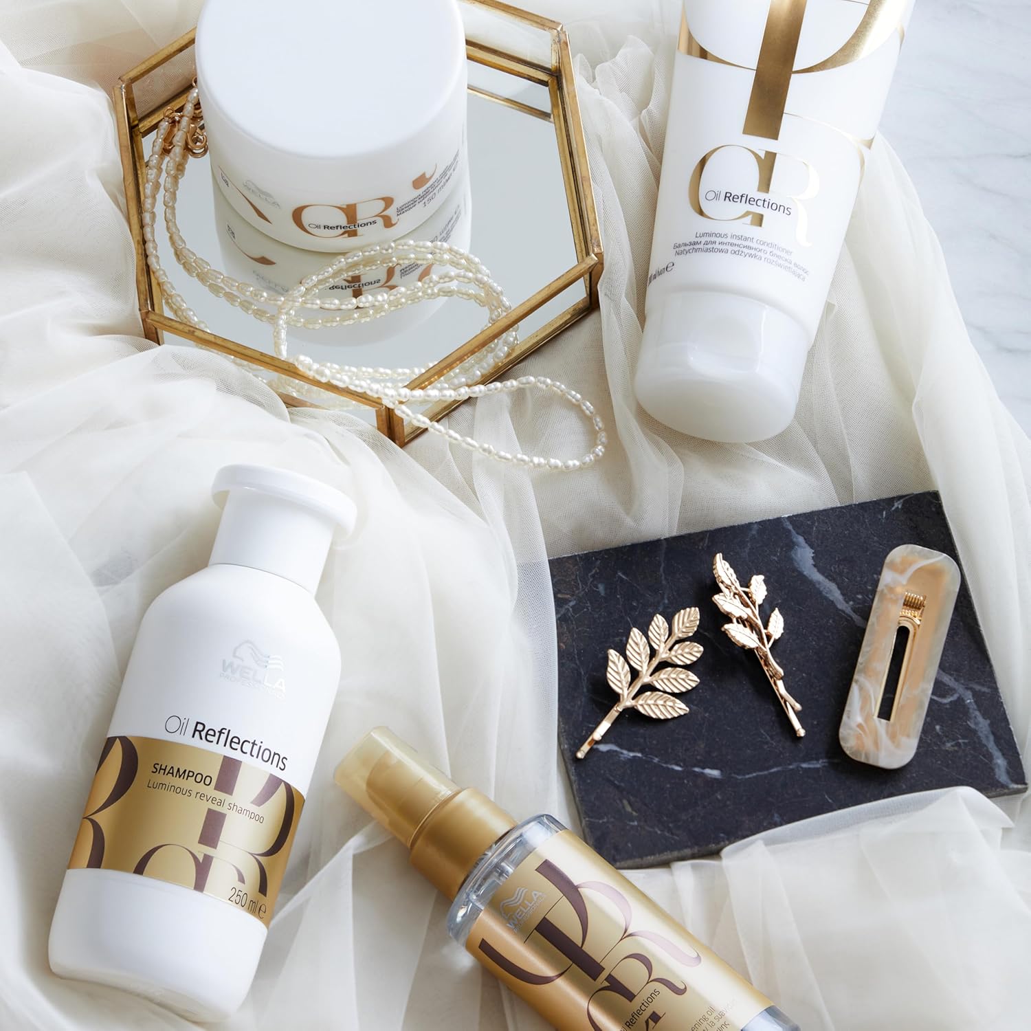 Thumbnail 4 de Wella Professionals Oil Reflections Luminous Reboost Nourishing Hair Mask (150ml)