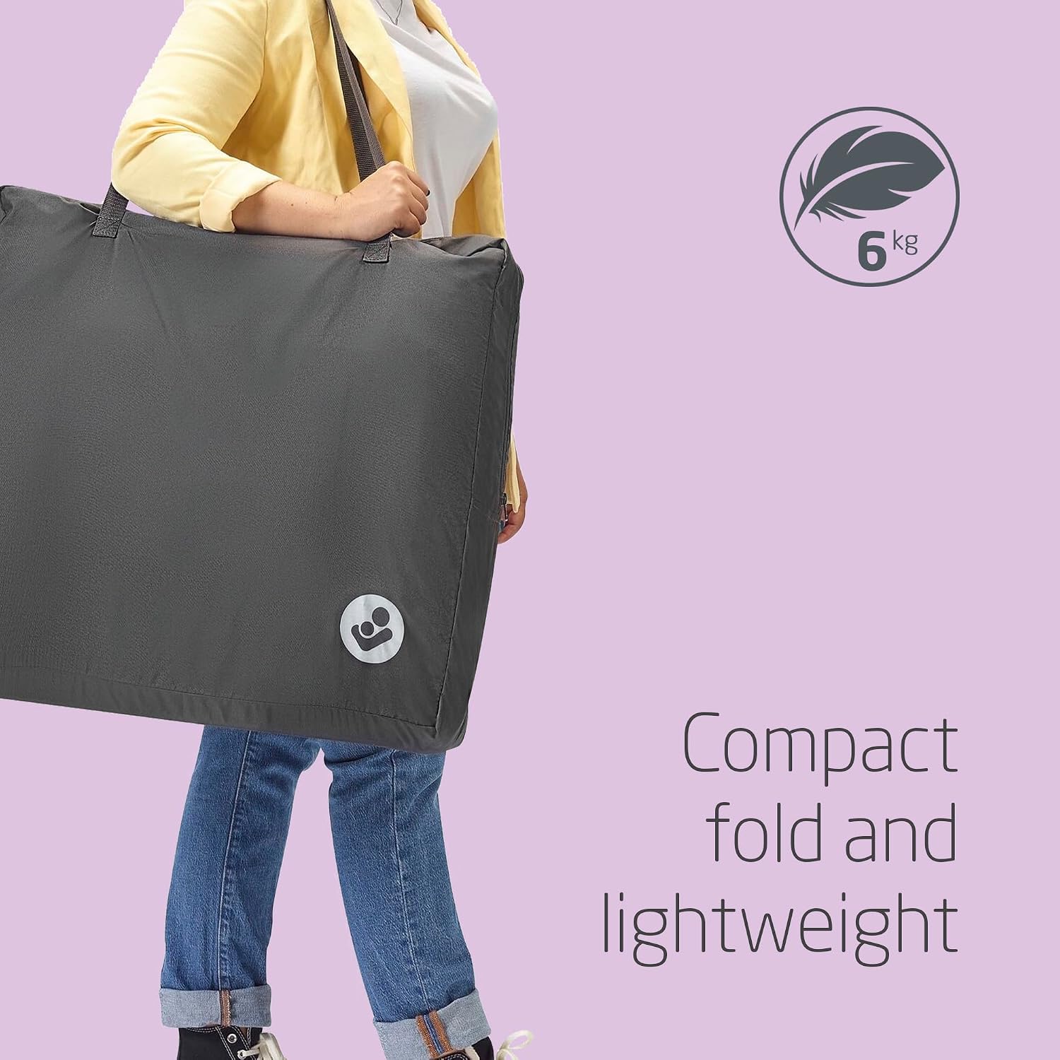 Detalle 2 de Maxi-Cosi Iris 2-in-1 Baby Travel Cot: a compact, lightweight sleep solution for 0–3 years