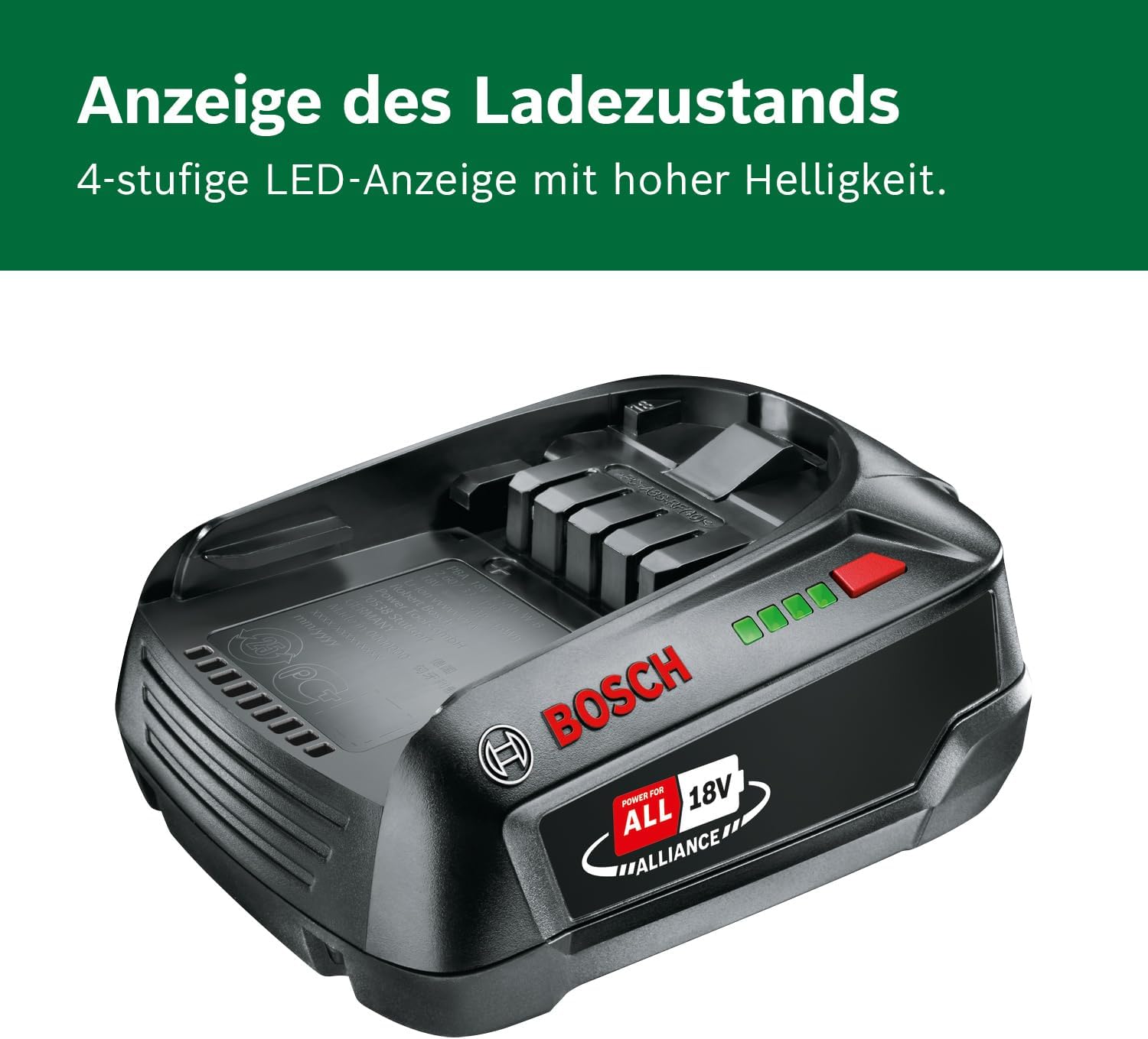 Thumbnail 3 de Bosch Akku- und Schnellladegerät Starter Set 18V (1x 2,5Ah Li-Ionen-Akku, AL 18V-44) – Power for All