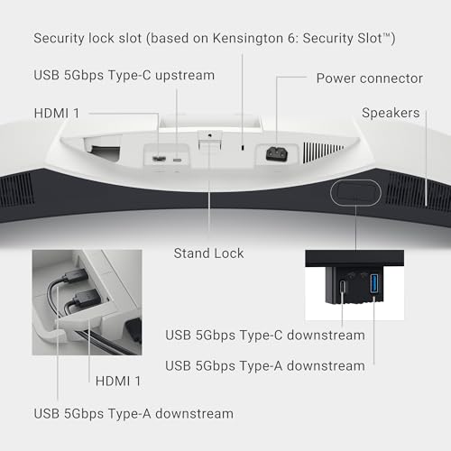 Thumbnail 10 de Dell 34 Monitor S3425DW: 120Hz VA display with Eye Comfort and USB-C connectivity