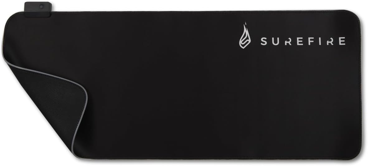 Thumbnail 5 de SureFire Silent Flight 680 Gaming-Mauspad (680 x 280 x 3 mm) – rutschfeste Gummi-Basis