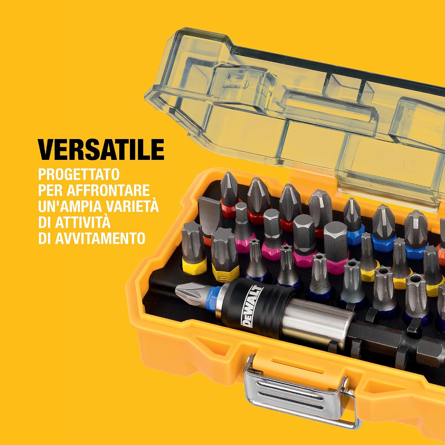 Detalle 2 de DEWALT Set inserti avvitatura 25mm 32 pz XS, DT7969-QZ