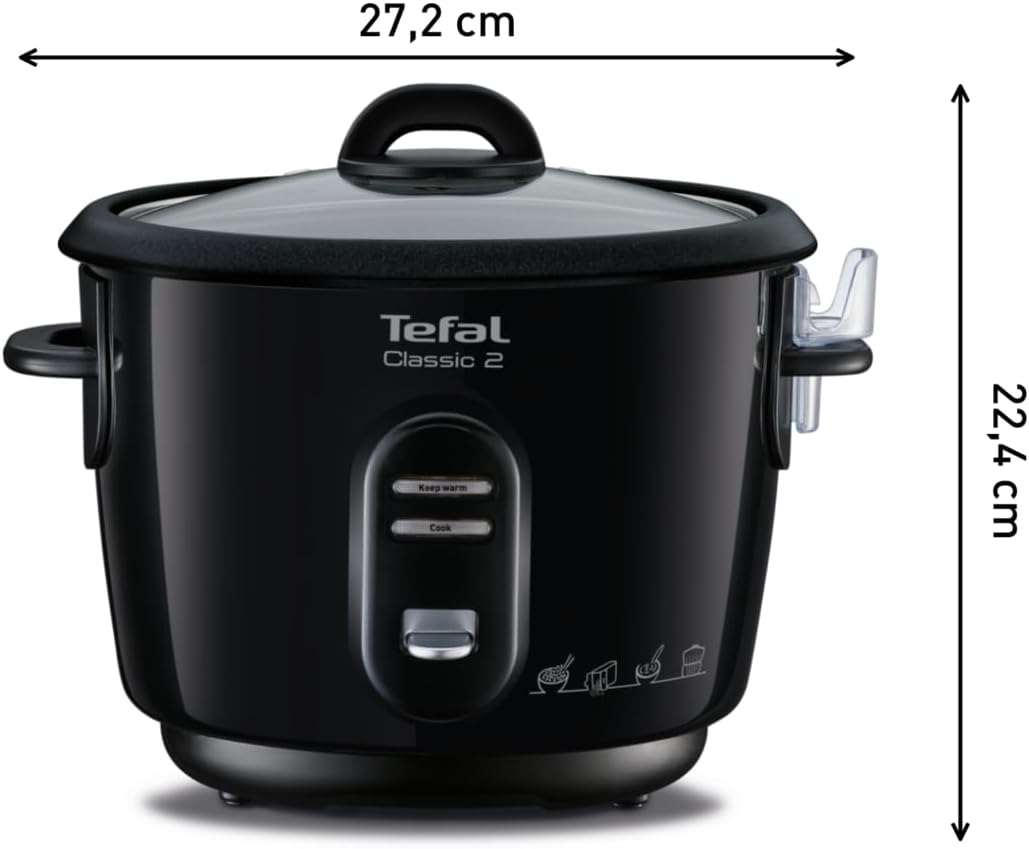 Detalle de Tefal Classic 2 — Cuiseur à riz antiadhésif 3 L, noir