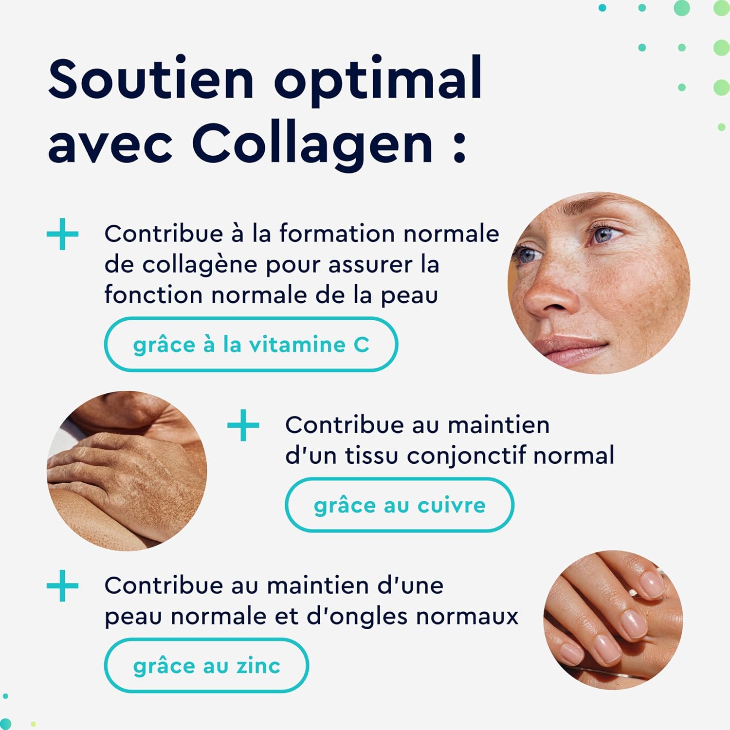 Thumbnail 2 de Poudre de Collagène 500 g Sans Saveur – gloryfeel, 12 500 mg par dose avec Vitamine C, Zinc et Cuivre