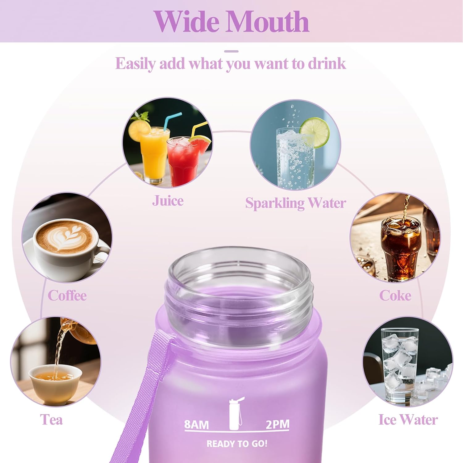 Thumbnail 4 de Motswedi Gourde Sport 500ml pour enfants et adultes