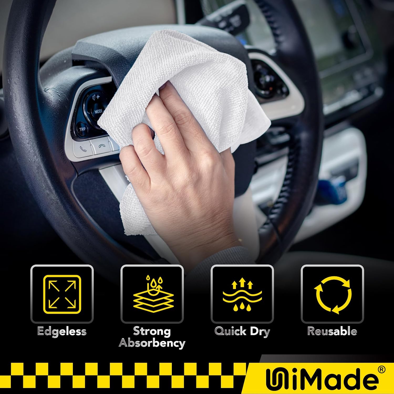 Thumbnail 5 de UNIMADE Shop Towels 100 Pack microfiber shop towel 🧽