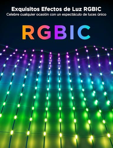 Thumbnail 1 de Govee RGBIC Net Lights 480 LEDs for bushes 🌳