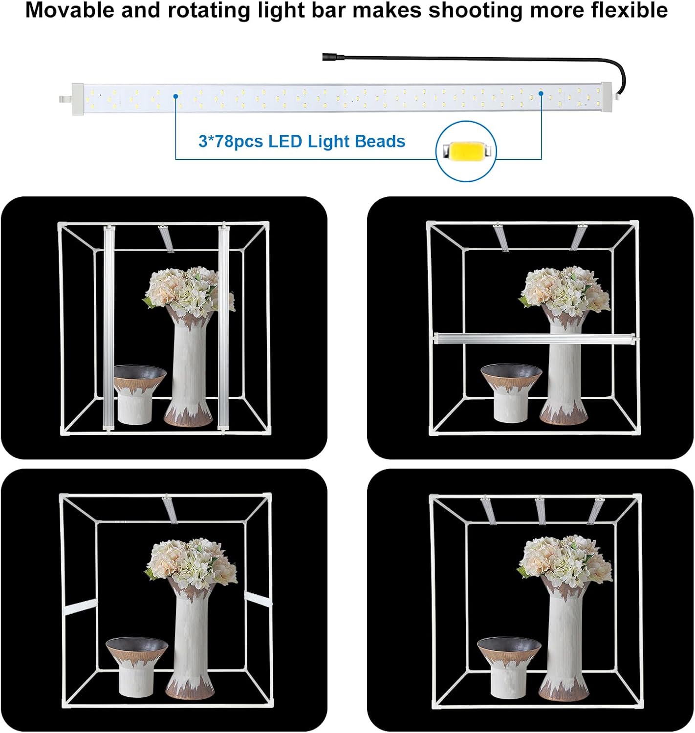 Thumbnail 6 de PULUZ 80cm Foldable Photo Light Box