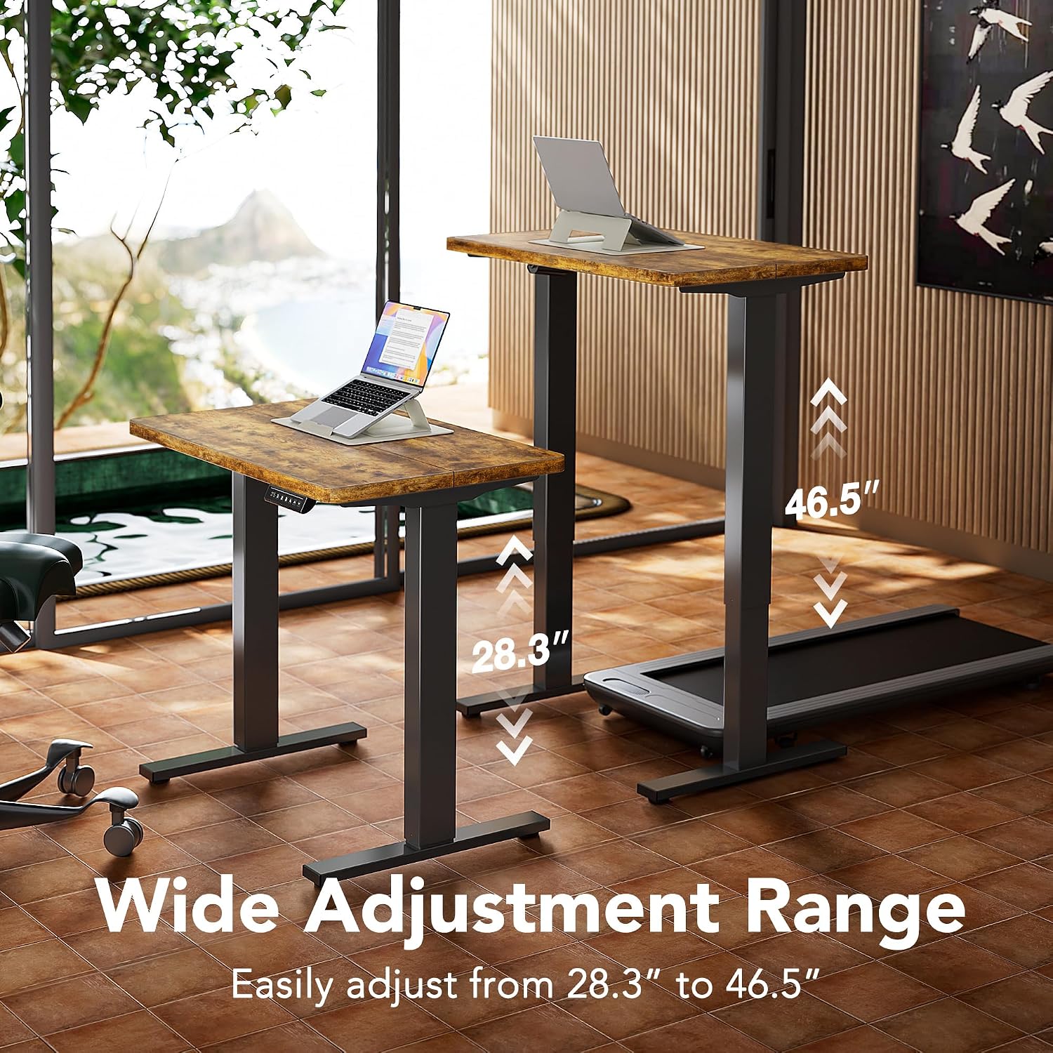 Detalle 1 de HUANUO Electric Standing Desk, 43 x 24 Inches
