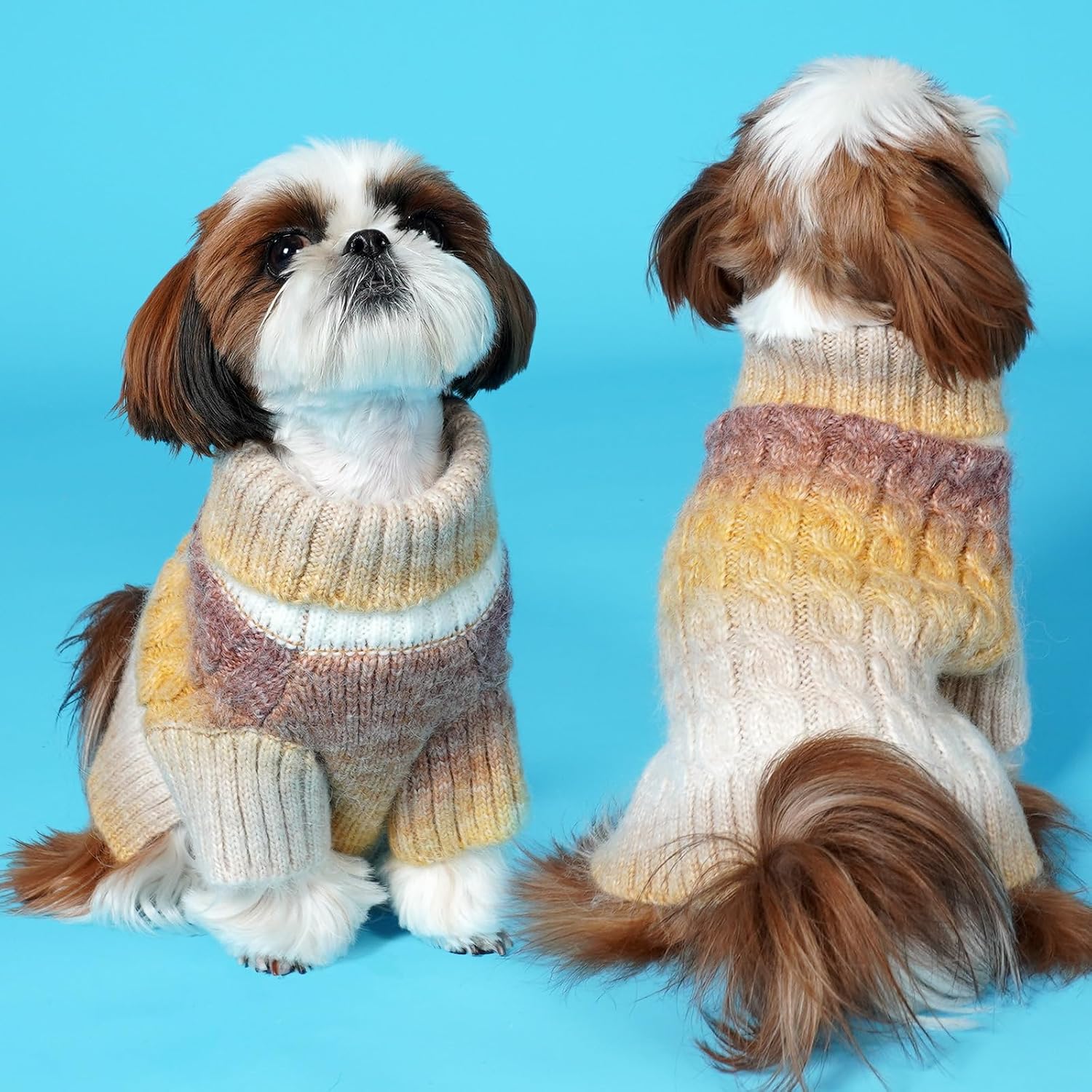 Thumbnail 6 de KYEESE Dog Sweater in Short-Fiber Spray Yarn