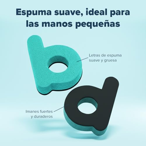 Detalle 2 de Smart Panda Letras y Números Magnéticos 182 piezas