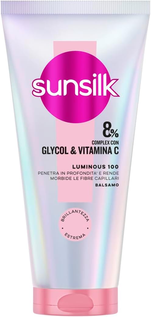 Detalle de Sunsilk Keratin System Balsamo Cheratina per Capelli Lisci e Rimpolpati – 180 ml (Confezione da 4)