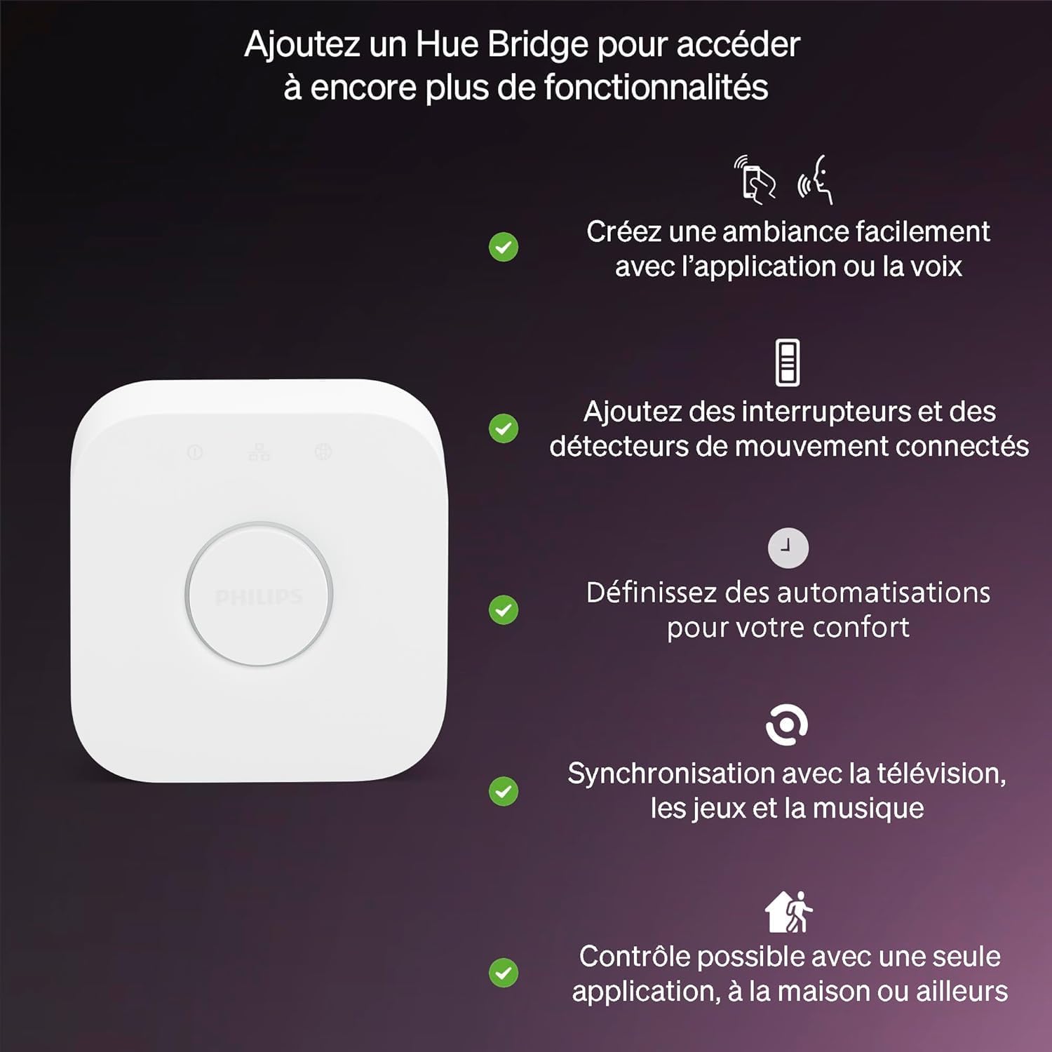 Thumbnail 5 de Philips Hue Essential ampoule connectée 8W