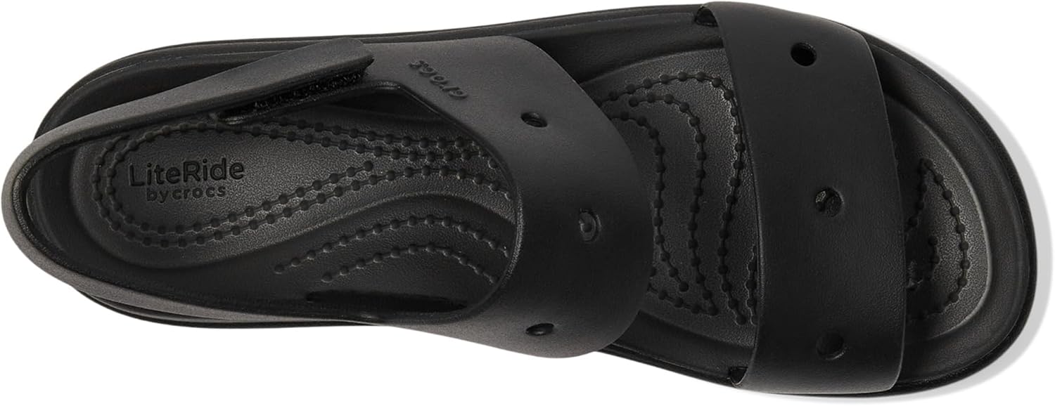 Detalle 2 de Crocs Damen Brooklyn 4u Sandale – leichte Sandale mit verstellbarer Riemenführung