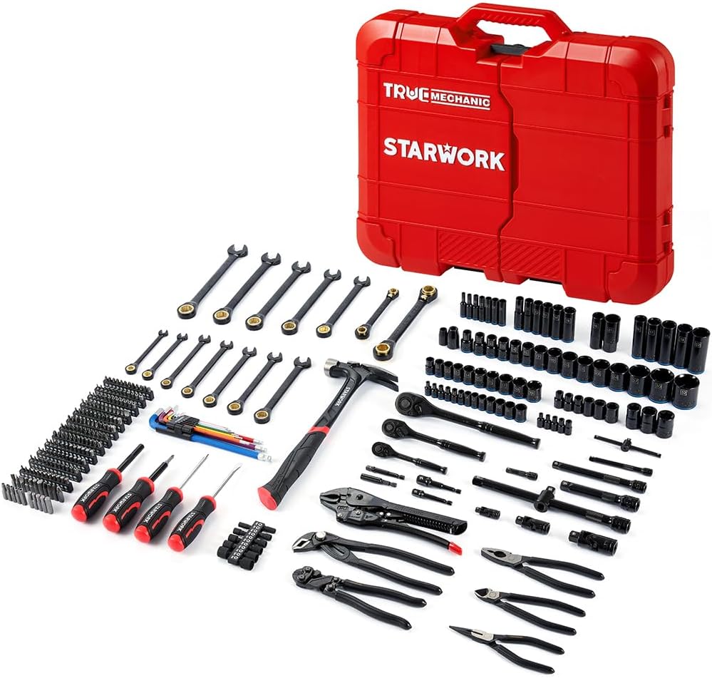 Thumbnail 6 de STARWORK True Mechanic 306-Piece Tool Set: Comprehensive 120-Tooth Ratchet Kit for Automotive and Home Repairs