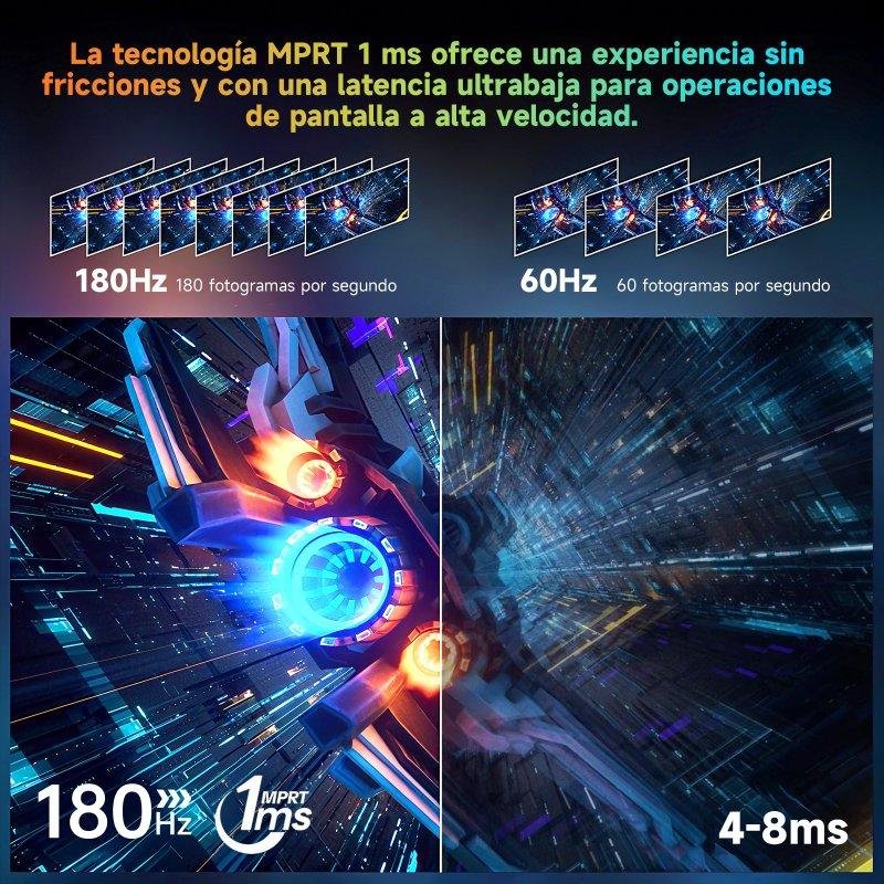 Thumbnail 3 de Monitor Vanwin KD2788HS 27" QHD 180 Hz Fast IPS FreeSync HDR