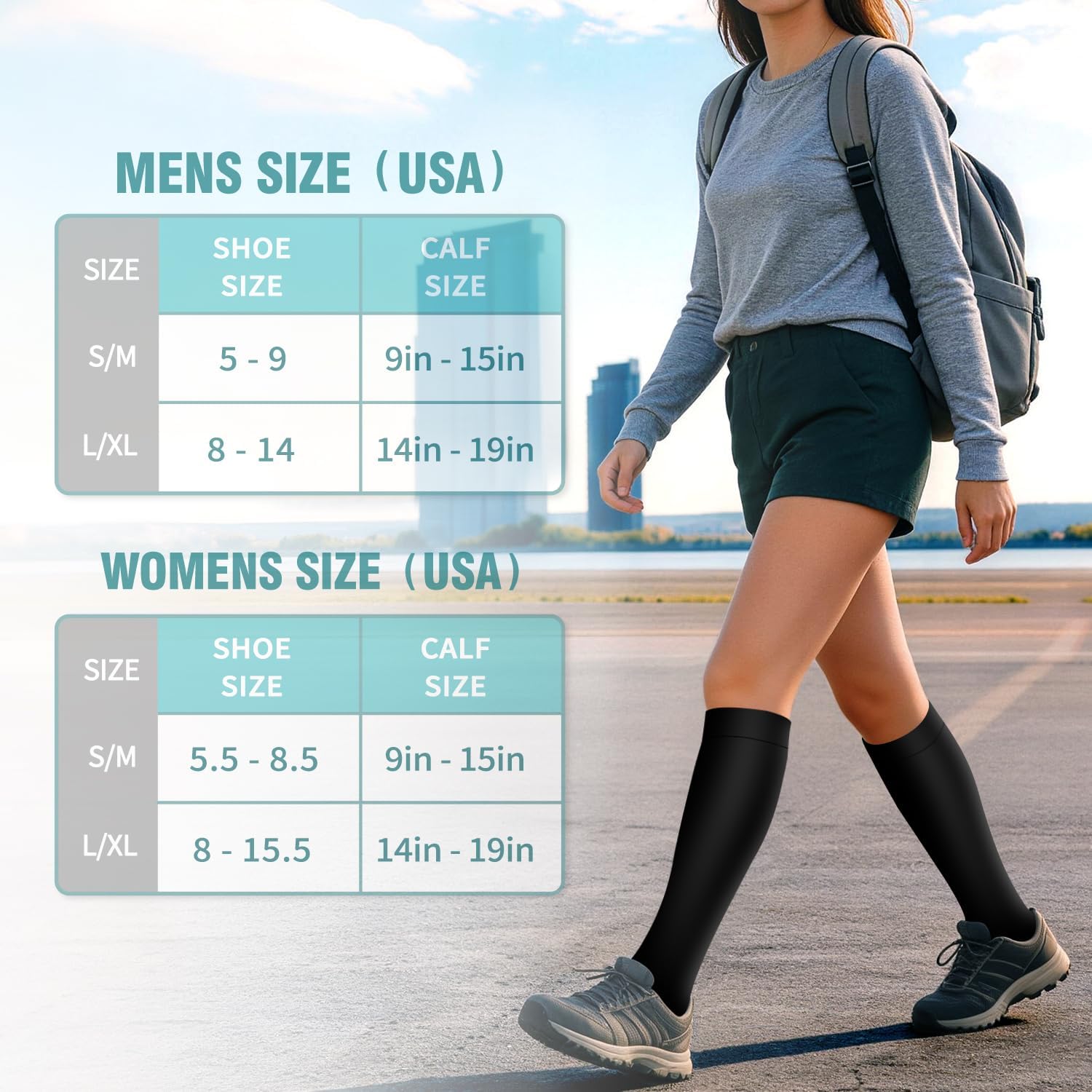Thumbnail 5 de BLUEENJOY Copper Compression Socks 6 pairs