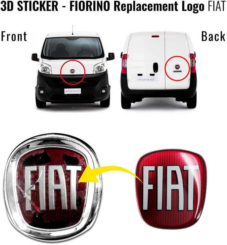 Thumbnail 3 de Fiat AMS 32022 Ersatzlogo Fiorino 3D