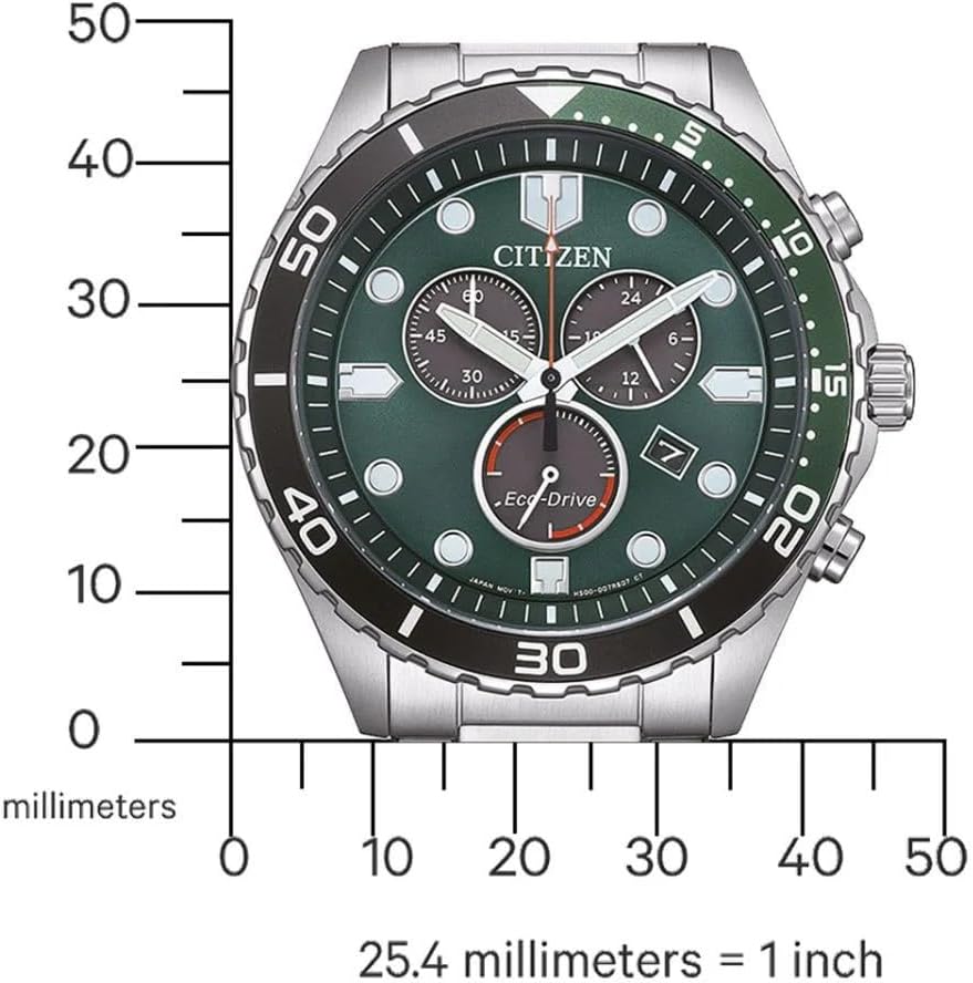 Thumbnail 3 de CITIZEN AT2561-81X reloj analógico verde