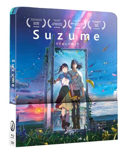 Detalle de Suzume Steelbook Blu-ray — Película y extras