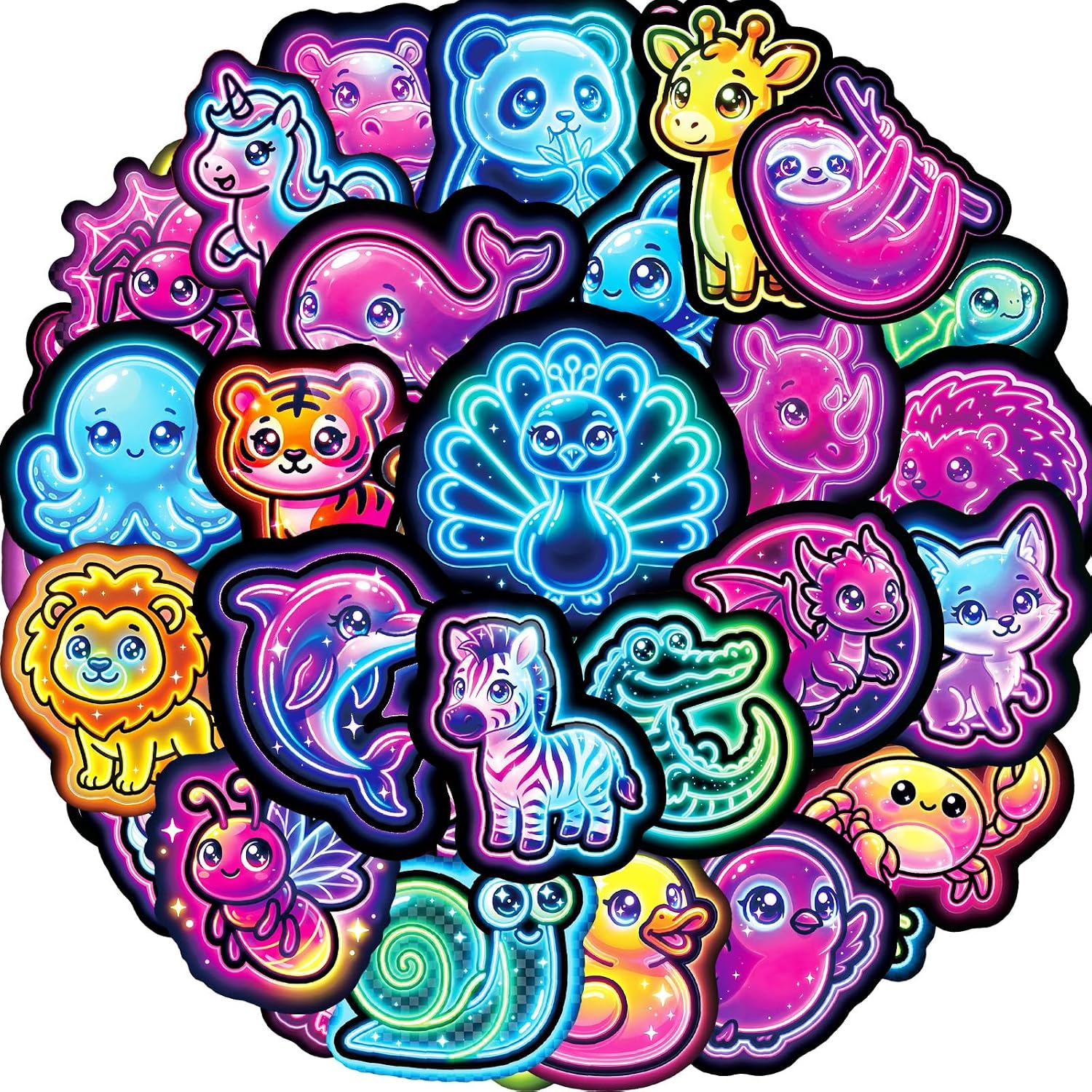 Detalle de Animal Stickers 56-Piece Pack