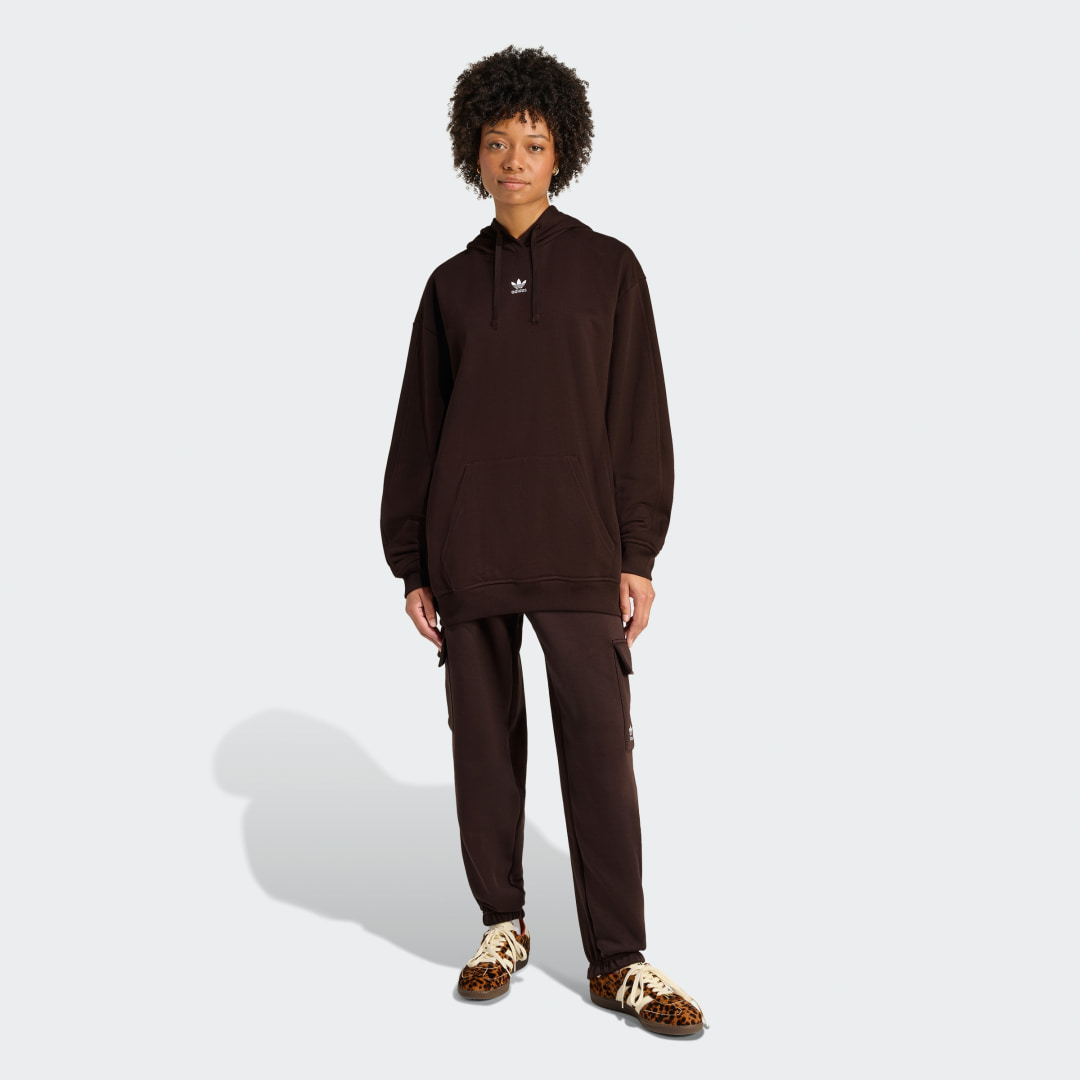 Detalle de Sudadera con capucha Essentials Loose French Terry de Adidas: guía de compra