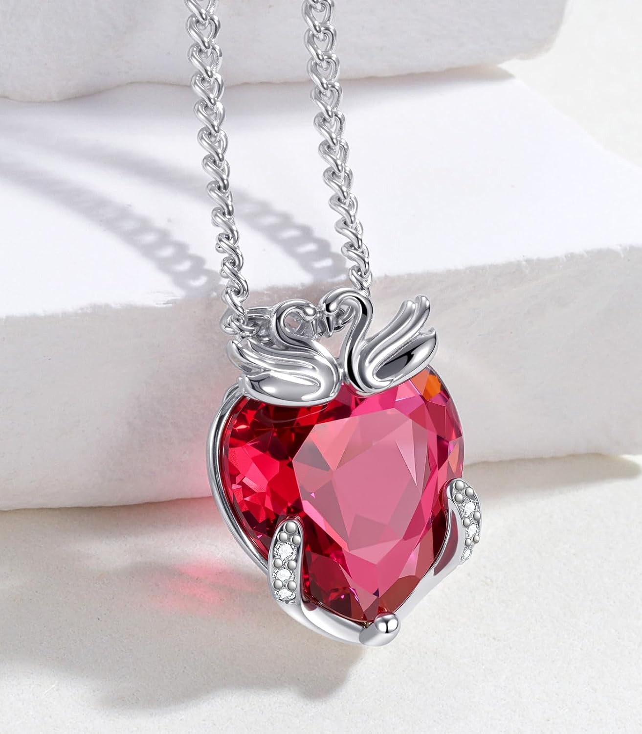 Detalle de TIZU Collar Corazón 12 mm