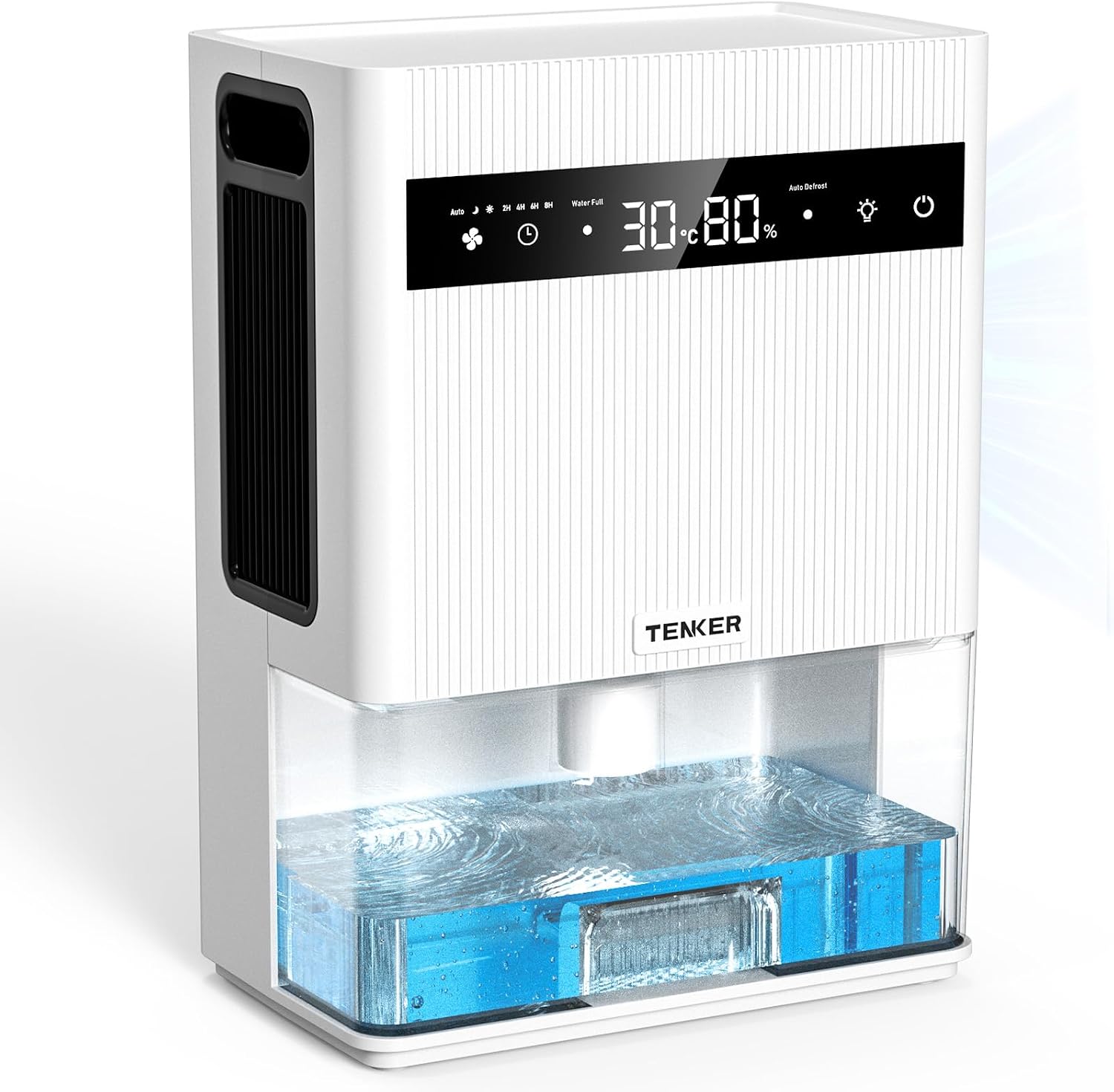 Detalle de Tenker Dehumidifier 3L with Digital Display