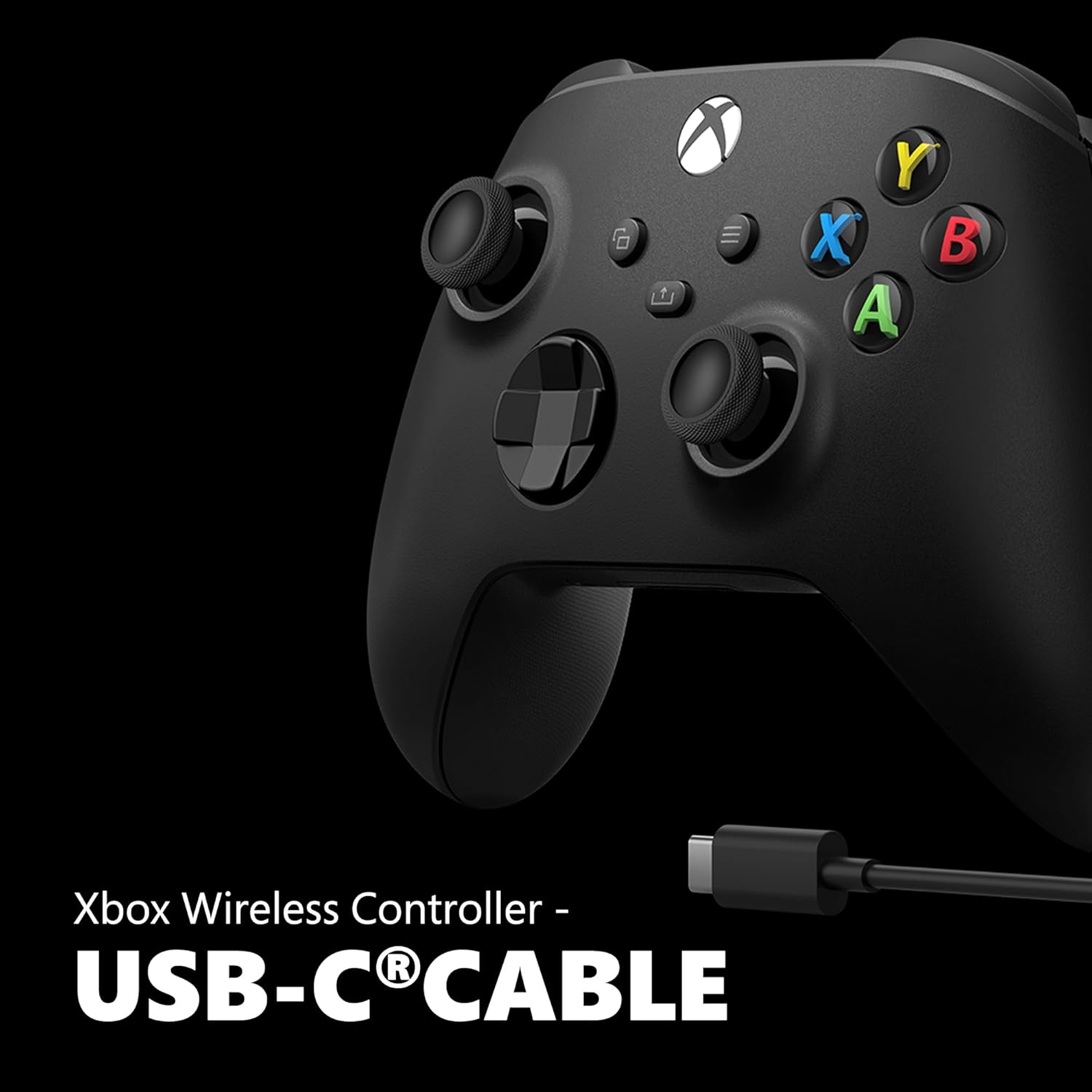 Detalle 2 de Xbox Wireless Controller 2025 Carbon Black