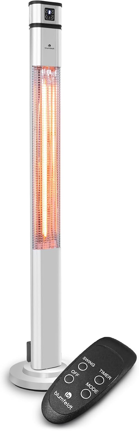 Detalle de blumfeldt Heat Guru Plus HHG6-HeatGuruPlus-S – promiennik 2000 W, IP44