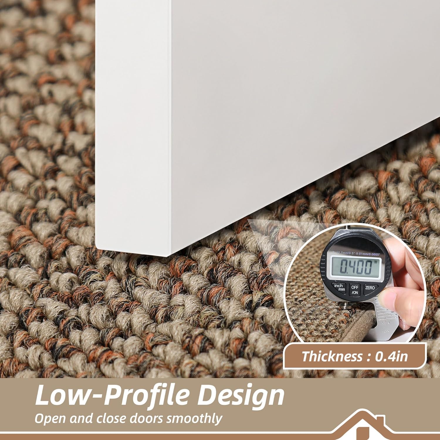 Detalle 2 de BEQHAUSE Dirt Trapper Door Mat 20 x 32