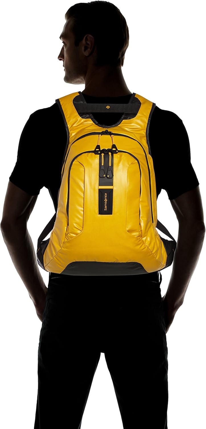 Detalle 2 de Samsonite Paradiver Light Laptop-Rucksack L 15,6 Zoll – Gelb