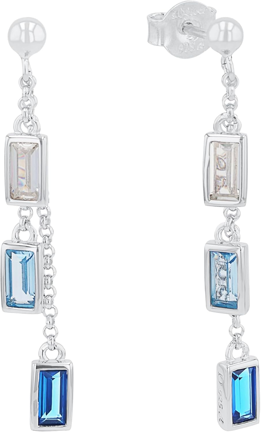 Thumbnail 5 de s.Oliver Ohrringe 925 Sterling Silber 68 Zirkonia