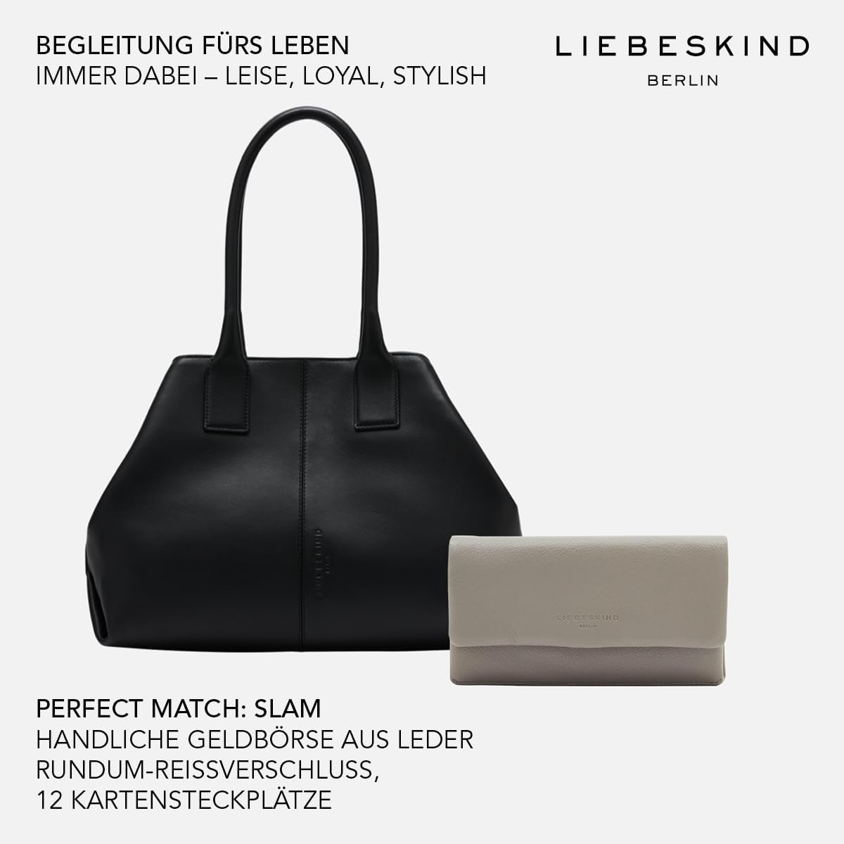Thumbnail 4 de Liebeskind Berlin Chelsea Shopper M – Damen-Shopper aus Leder, 36 × 28 cm