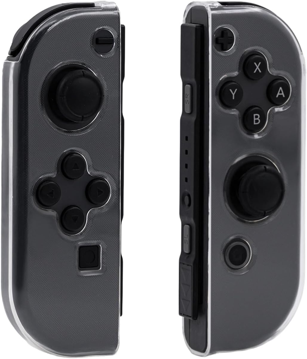 Detalle 2 de Coque de protection TPU transparente Mcbazel pour manettes Nintendo Switch (Joy-Con) — 1 paire