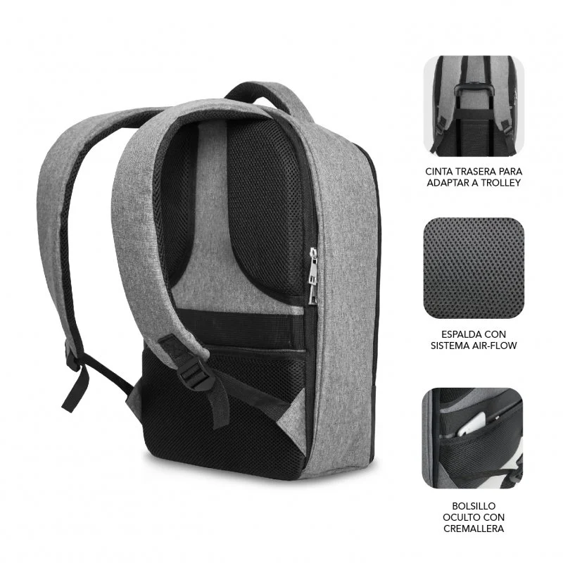 Thumbnail 2 de Subblim Secure V2 Mochila antirrobo para portátil 15,6"