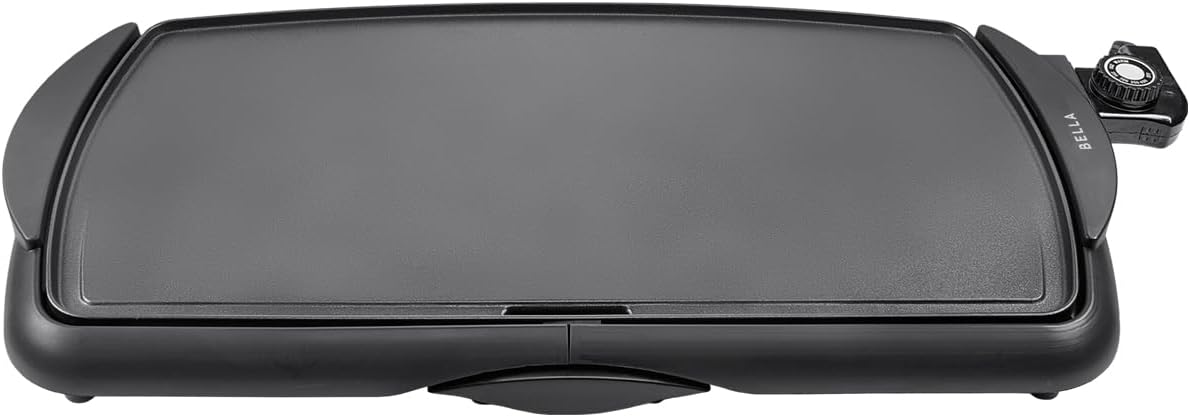 Bella Electric Griddle with Ceramic Titanium Non-Stick Coating (27cm x 51cm)