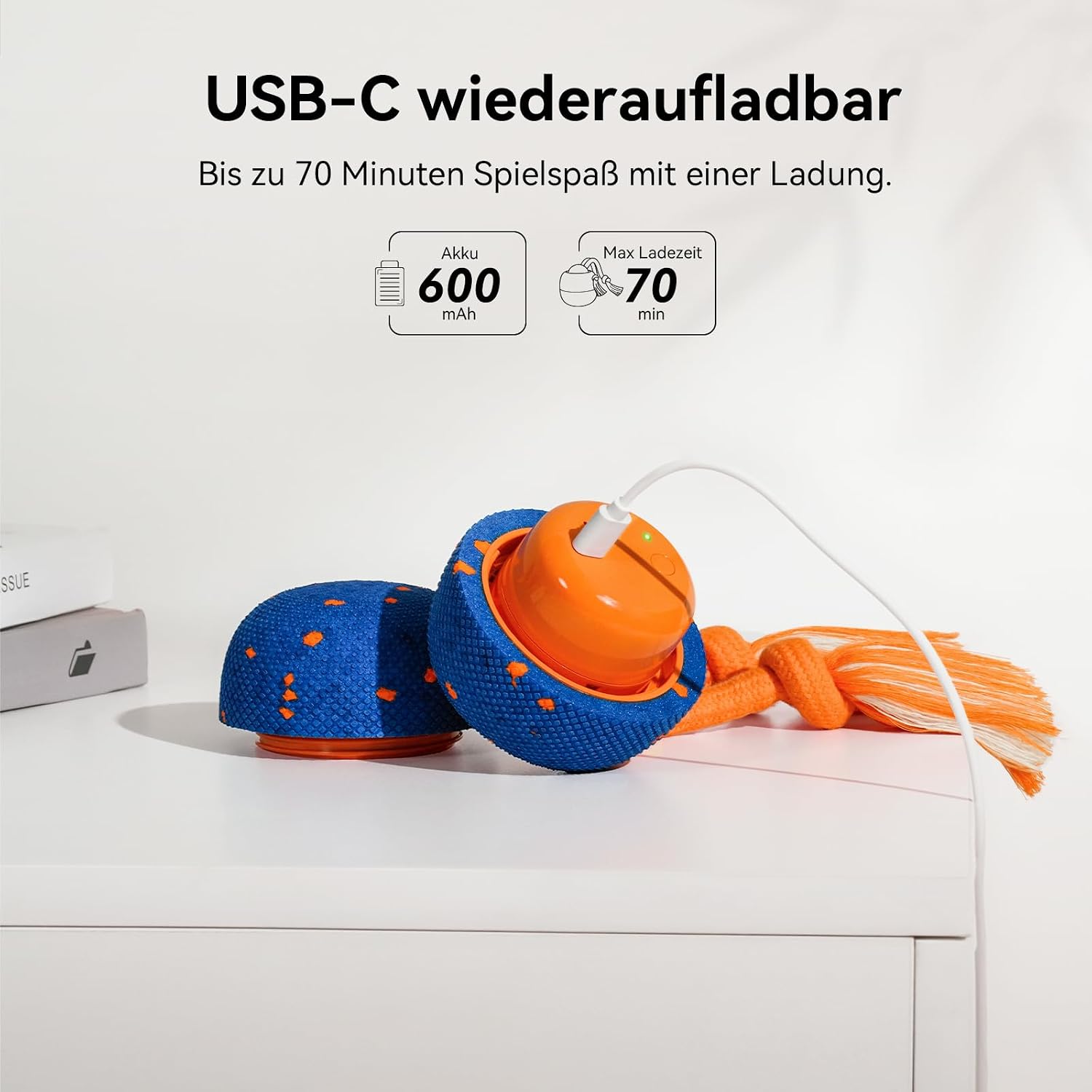 Thumbnail 6 de Cheerble Wicked Ball Rolly Interaktives Hundespielzeug